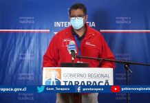 Reporte diario Gobierno Regional de Tarapacá 17 de Octubre.