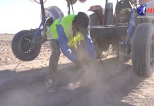 Instalan innovador sistema de riego en Reserva Pampa del Tamarugal