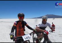Exitosa competencia ciclística se llevó a cabo en salar de Copaisa