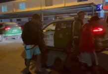 Detienen a cuatro personas y les incautan una subametrallora Uzi