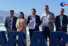 Firman convenio para adquirir 88 nuevos buses eléctricos que unirán Iquique y Alto Hospicio