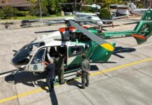 GORE Tarapacá recepciona el nuevo helicóptero de Carabineros que llega a la región