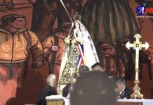 La fiesta mariana en su momento más íntimo