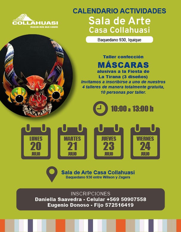 Afiche Máscaras