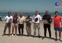 Tenis Playa de nivel mundial en Arena Cavancha